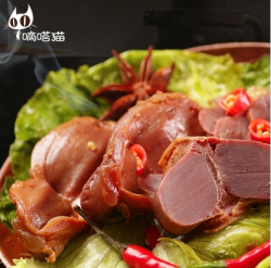 嘀嗒猫 鸭肫 香辣味 168g*2袋