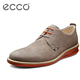 限尺码：ecco 爱步 Contoured Plain Toe Tie 男士休闲皮鞋