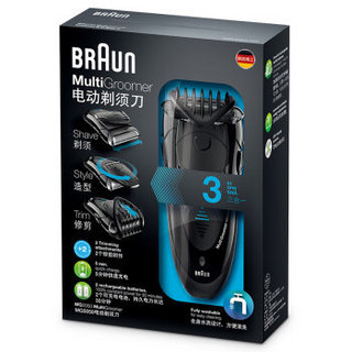 BRAUN 博朗 MG5050 电动剃须刀 黑色