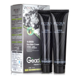 卓蓝雅 芳香蜡染植物烫发染发剂 110ml*2 自然黑色