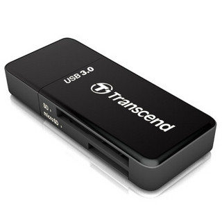 Transcend 创见 USB 3.0 RDF5 SD读卡器 黑色