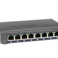 行货 美国网件NETGEAR GS108E v3 8端口千兆简单网管交换机