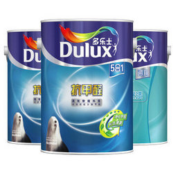 FLAGSHIP 旗舰 多乐士（Dulux）抗甲醛五合一 内墙乳胶漆 油漆涂料 墙面漆A899+A749套装15L