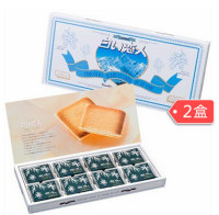 临期产品：ISHIYA 石屋制果 白色恋人白巧克力夹心饼干 24枚装*2盒