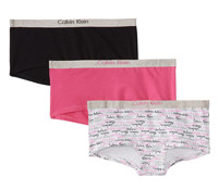 凑单品：Calvin Klein 女童内裤 3条装
