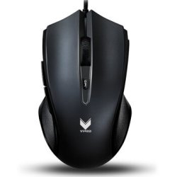 RAPOO 雷柏 V20S 光学游戏鼠标 黑色