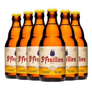 限地区： St-Feuillien 圣佛洋 金啤酒 330ml*6瓶 *2件