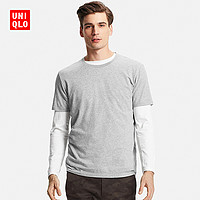  UNIQLO 优衣库 164179  SUPIMA COTTON圆领短袖T恤