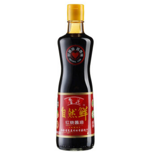 鲁花 自然鲜红烧酱油 500ml