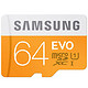 SAMSUNG 三星 EVO 64GB TF存储卡（读速48MB/s）