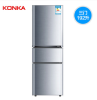 历史新低:KONKA 康佳 BCD-192MT 192L 三门冰箱