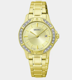 SEIKO 精工 Bracelet  SUR874 女士时装腕表