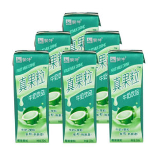 限地区：蒙牛 真果粒牛奶饮品（椰果）250ml*12盒