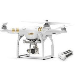 DJI 大疆 Phantom 3 Professional 航拍无人机双电套装 + 1块额外电池 + 2套桨叶 + 1套桨叶保护罩