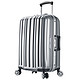 BINHAO  宾豪 铝框拉杆箱 旅行箱行李箱 991549KA 24寸银色