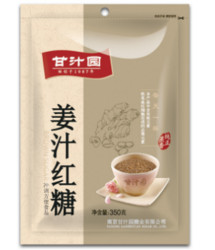 甘汁园 姜汁红糖 350g