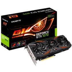  GIGABYTE 技嘉 GTX1070G1 GAMING-8GD 游戏显卡
