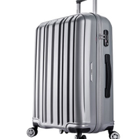 BINHAO 宾豪 1549KA 万向轮拉杆箱 28英寸 银色 