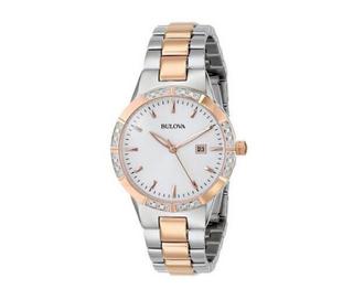 BULOVA 宝路华 DIAMONDS 98R169 女士时装腕表