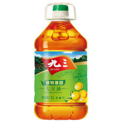 九三 非转基因 大豆油 三级 5L