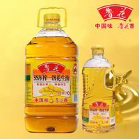 鲁花 压榨一级花生油5L+900ml