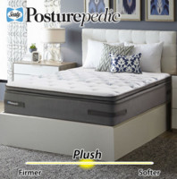 Sealy 丝涟 Posturepedic® Plus 美姿高级系列 Meadowdale 凝胶记忆棉独立弹簧床垫 两种尺寸可选