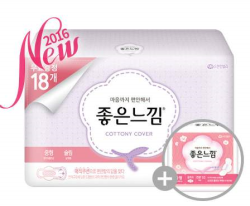 GOOD FEEL 好感觉 超薄护翼卫生巾 中号 18片（含赠品）
