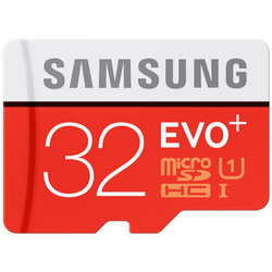 SAMSUNG 三星 EVO+ 32GB TF存储卡（读速80MB/s）