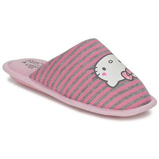 Hello Kitty 凯蒂猫 童款 棉质拖鞋