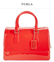 值友专享：FURLA 芙拉 Candy 女士 中号 果冻 手提包