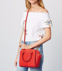TORY BURCH ROBINSON PEBBLED MINI SATCHEL 女士单肩包 5色 
