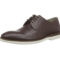Clarks Tulik Edge Derby 男士休闲皮鞋 Blue Navy Leather UK8