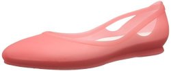 crocs 卡骆驰 女士平跟凉鞋 粉色5码