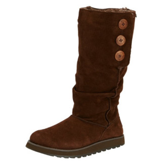 Skechers 斯凯奇 Keepsakes-Brrrr Boot 女士长款雪地靴 Chocolate