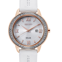 SEIKO 精工 SUT248 女款太阳能腕表