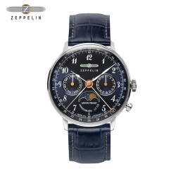 zeppelin 齐柏林飞艇 商务男士时装手表