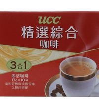 UCC 悠诗诗 精选综合3合1速溶咖啡 17g*10p