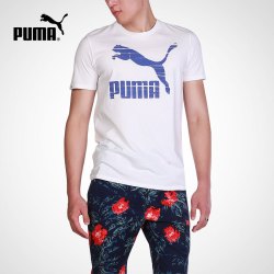 PUMA 彪马 SPORTSTYLE 569522 男子复古跑风圆领短袖T恤