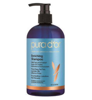 pura d‘or Enriching Shampoo 头皮滋养洗发水 473ml