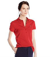 限40码：LACOSTE Stretch Pique Slim-Fit 女士POLO衫