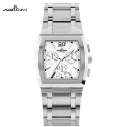 Jacques Lemans 雅克利曼 Geneve 日内瓦系列 G-140B 男士石英表