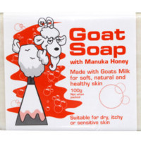 移动端：Goat Soap 手工山羊奶皂 麦卢卡蜂蜜味100g