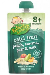 Rafferty's Garden 婴儿营养辅食 桃香蕉梨牛奶果泥（8个月以上）120g