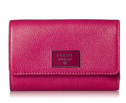 FOSSIL Dawson Multifunction PGT 女款真皮钱包