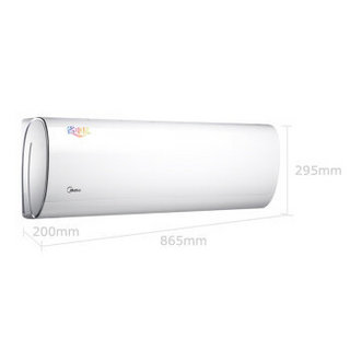 Midea 美的 KFR-35GW/BP3DN1Y-DA200(B1) 1.5匹 变频 壁挂式空调