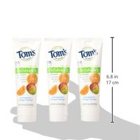 Tom‘s OF MAINE Anticavity Fluoride 儿童牙膏 橙子芒果味 119g*3