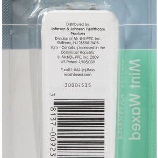 Johnson & Johnson 强生 Reach 微蜡薄荷牙线