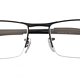 Ray·Ban 雷朋 RX6281D系列 金属半框光学眼镜架+1.60非球面树脂镜片