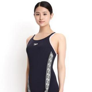 SPEEDO 速比涛 Monogram 女式显瘦连体泳衣