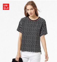 UNIQLO 优衣库 158464  女款印花衬衫